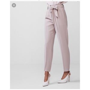 Khaki tie express dress pants